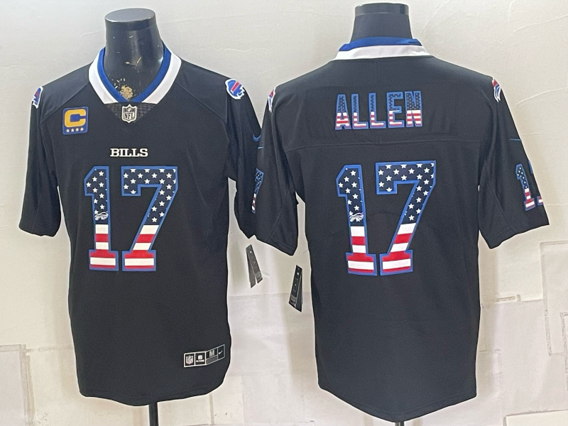 Men 2026 Buffalo Bills #17 Allen black Nike Limited NFL Jersey 0822003